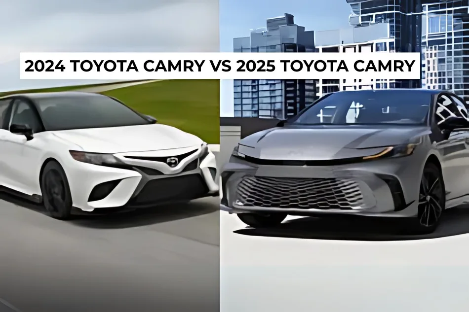 2024 toyota camry and 2025 toyota camry