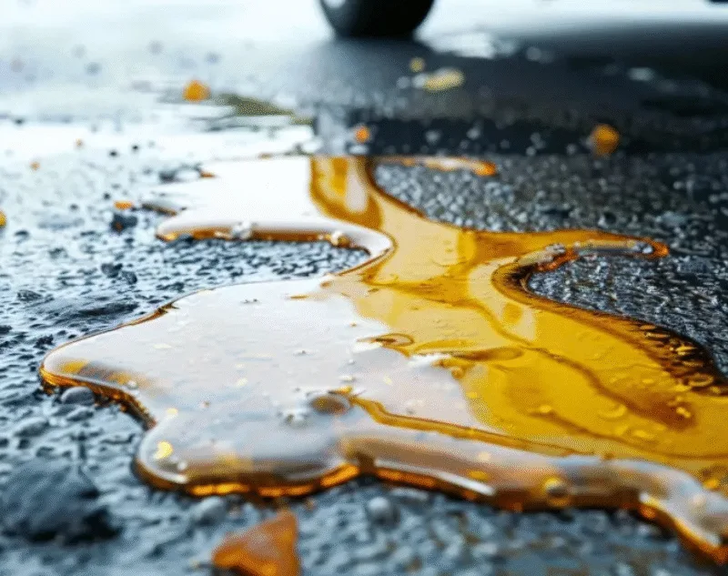 engine oil leak