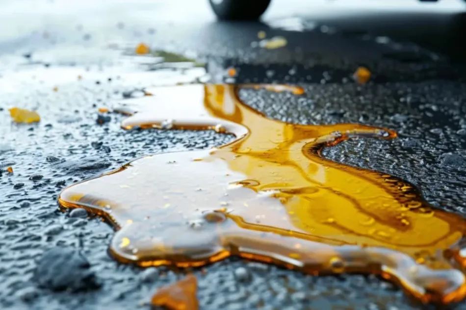 engine oil leak