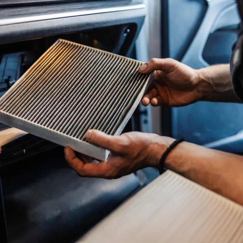 Car filter replacement