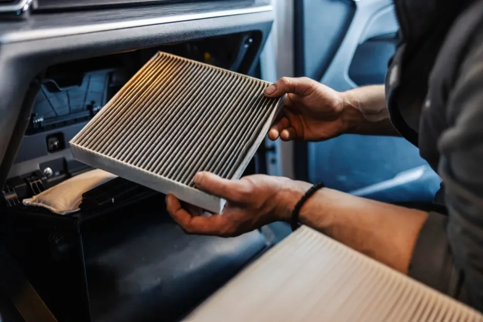 Car filter replacement